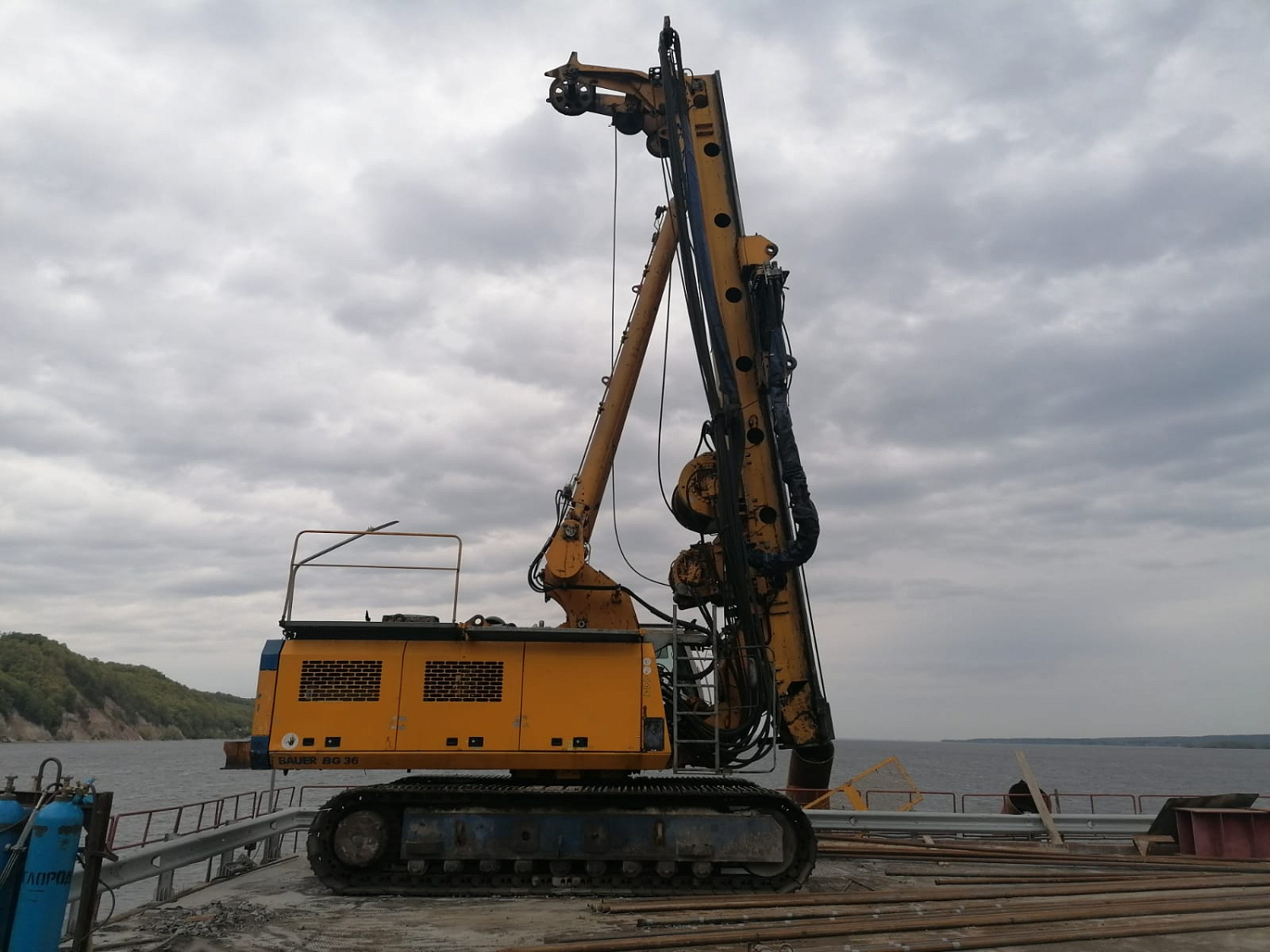 Строящаяся скоростная автомобильная дорога Москва-Нижний Новгород-Казань» 8 этап км 663 - км 729 с мостовым переходом через р. Волга, Республика Татарстан